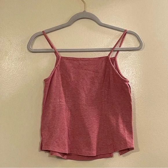 MEADOW RUE by ANTHROPOLOGIE Pantego Side Button Tank in Red Rouge - Picture 6 of 8